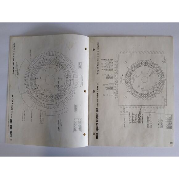 Beach Time Pinball MANUAL + Schematic 1958 Original Bingo Game Machine Bally - Picture 5 of 8
